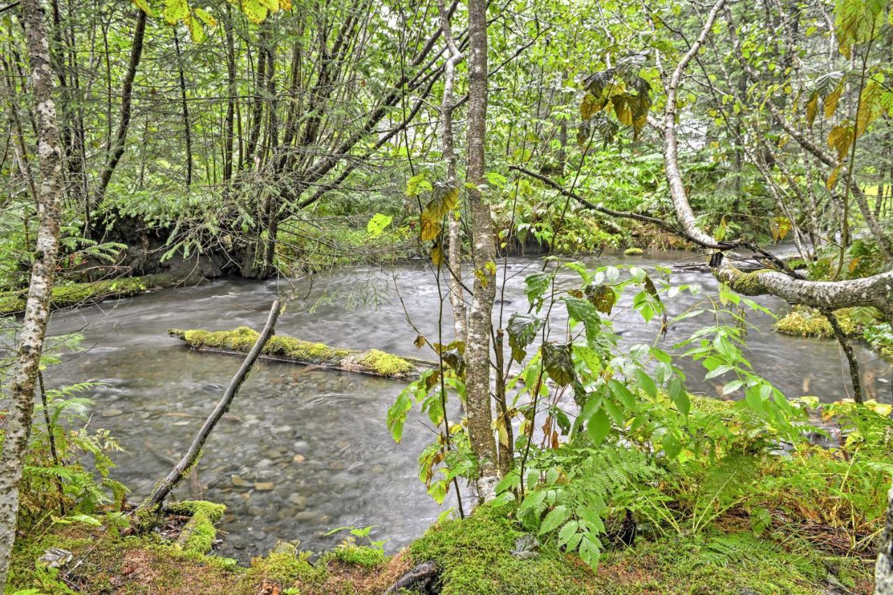 Apartamento Creekside Seward Cabin With Bbq Fire Pit On 3 Acres! Exterior foto